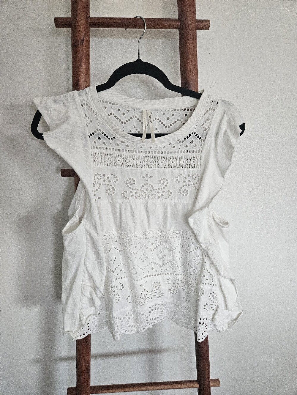 Anthropologie Boho Lace Tank Top - Picture 5 of 16